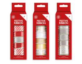 Wholesale Christmas Ribbon - 8 Pack