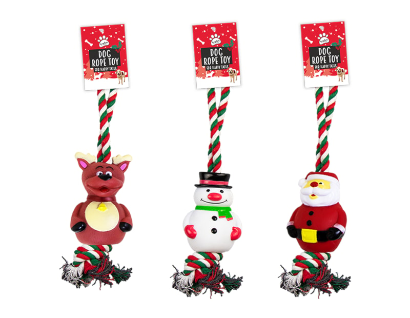 Wholesale Christmas Rope Dog Toys | Christmas dog toys wholesale uk