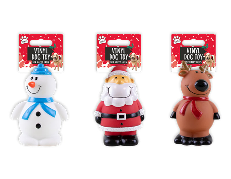 Wholesale Christmas Vinyl Dog Toy | christmas dog toys wholesale uk