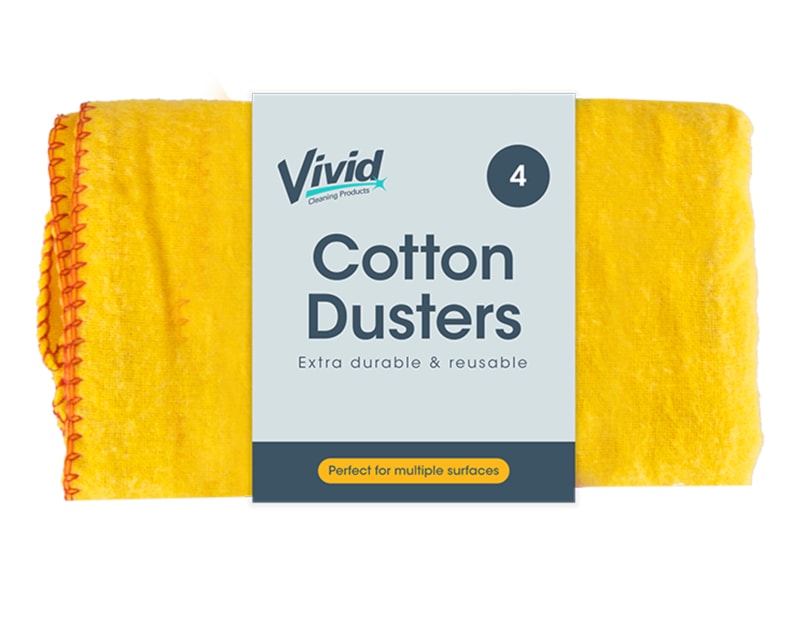 Wholesale Cotton Dusters 4pk