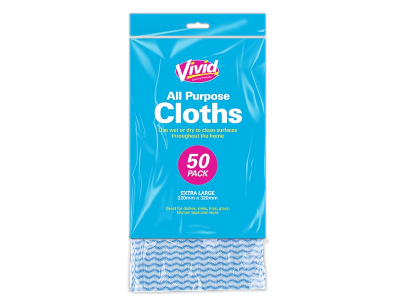 Multi Purpose Cloths 50pk