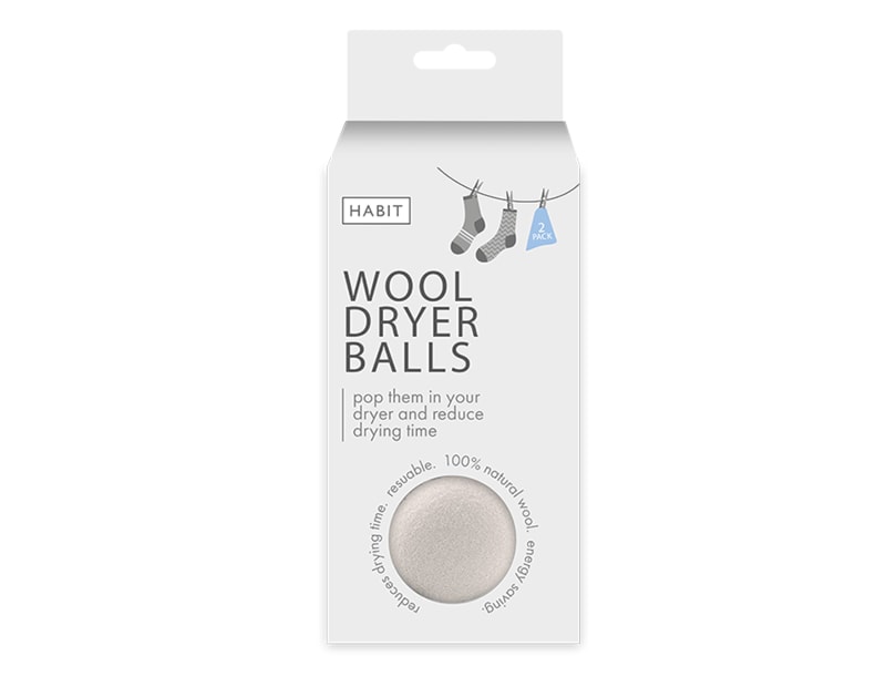 Wool Dryer Balls 7cm 2pk