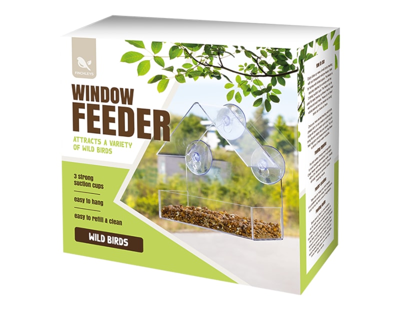 Clear Plastic Window Feeder