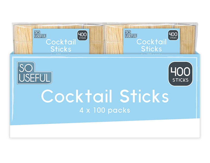 Wholesale Cocktail Sticks 400pk CDU