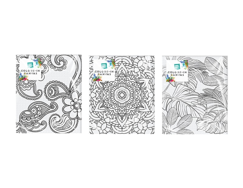 Wholesale Colour-in Canvases