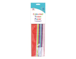 Coloured Tissue Paper 15 Sheets