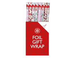 Wholesale Cute Christmas Foil Wrapping Paper | Gem Imports Ltd