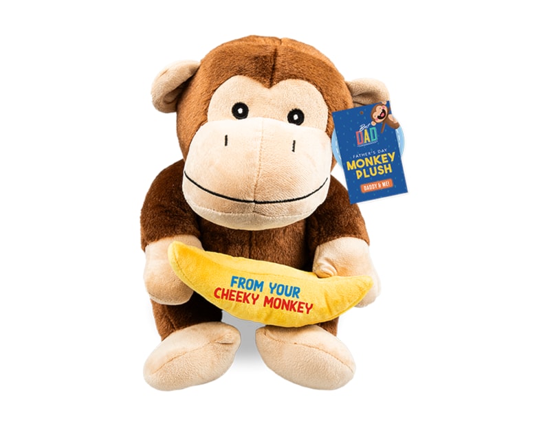 Wholesale Daddy & Mini Me Plush Monkey 25.5cm