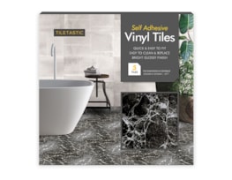 Wholesale Dark Marble Adhesive Vinyl Floor Tiles 5pk