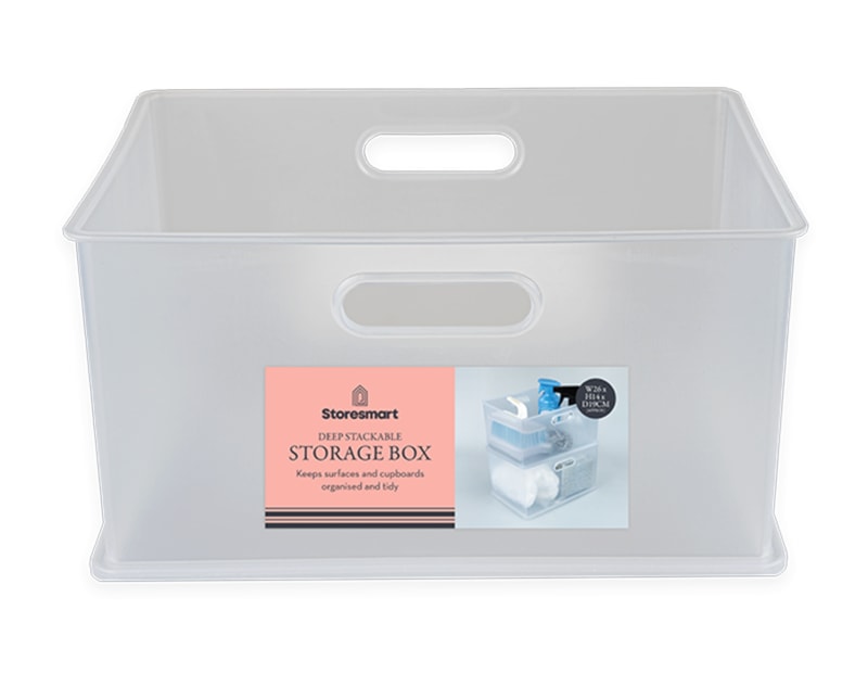 Wholesale Deep Stackable Storage Box