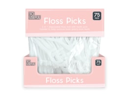 Wholesale Dental Floss Toothpicks 75pk CDU