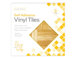 Wholesale Wood Adhesive Vinyl Floor Tiles 3pk