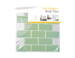 Wholesale Teal Brick Wall Tile Sticker