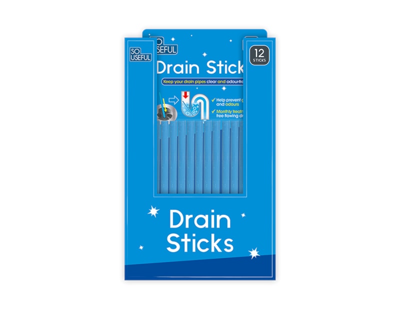 Wholesale Drain Sticks 12pk CDU