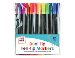 Wholesale Dual Tip Felt Pens