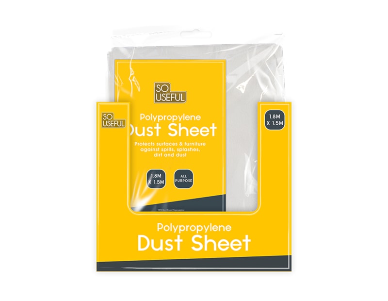 Wholesale Dust Sheet 1.8m x 1.5m CDU