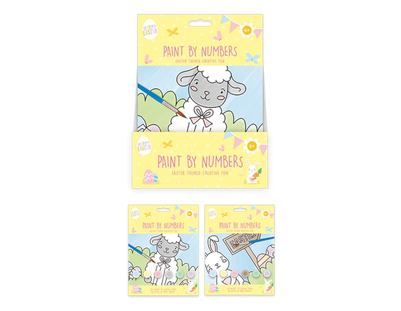 Wholesale Easter Paint By Number Book with Paints PDQ