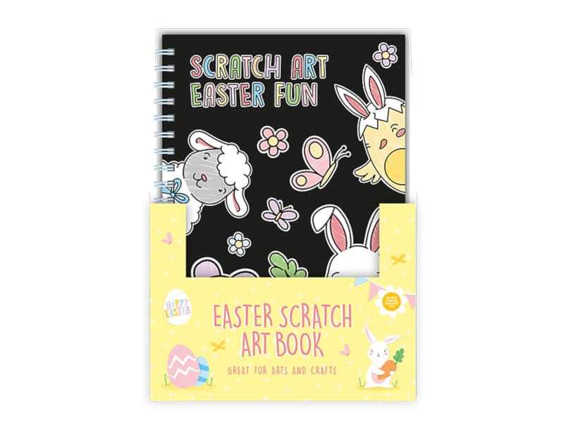 Wholesale Easter Scratch Art Book PDQ