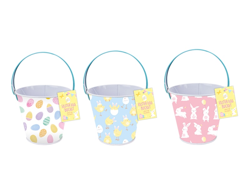 Wholesale Metal Easter Treat Buckets