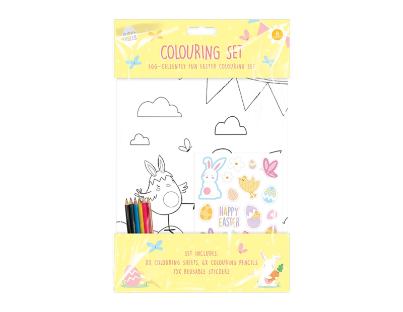 Wholesale Easter colouring set | Gem imports Ltd.