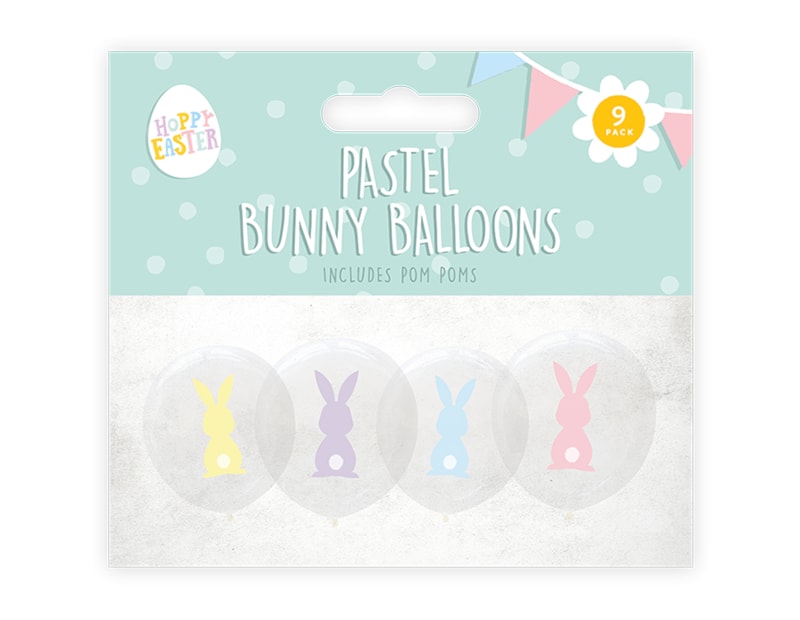 Wholesale pastel Bunny balloons | Gem imports Ltd.