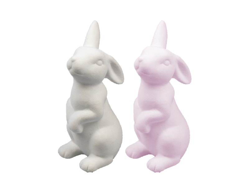 Wholesale Flocked Bunny ornament