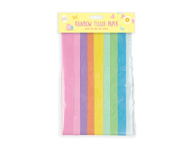 Wholesale Pastel Rainbow Tissue Paper