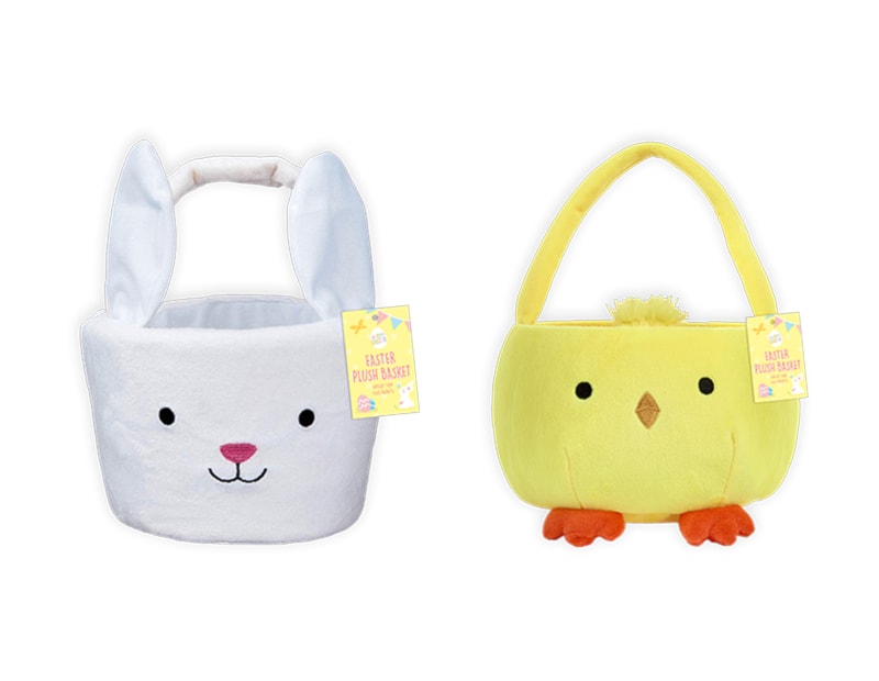 Wholesale Easter Plush Basket