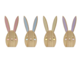 Wholesale Easter Bunny Wooden Ornament