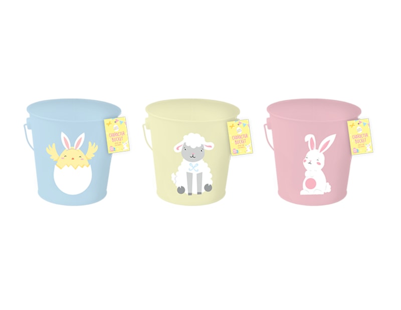 Wholesale Easter Character Metal Bucket