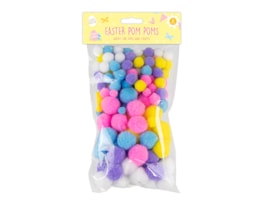 Wholesale Easter Pom Pom 120pk