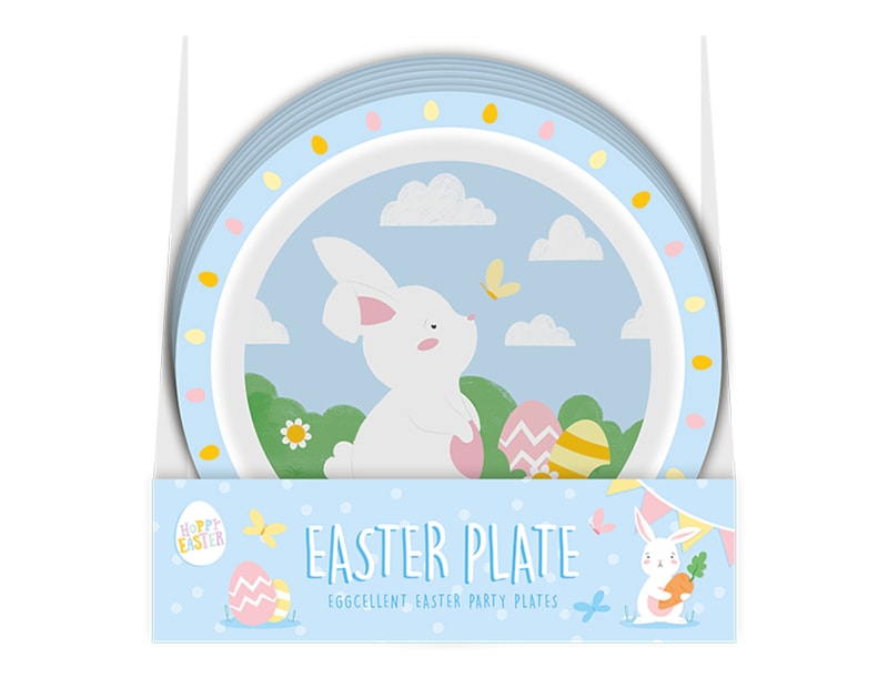 Wholesale Easter Re-usable Plate 21cm PDQ