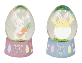 Wholesale Easter Snow Globes 11cm x 6.5cm