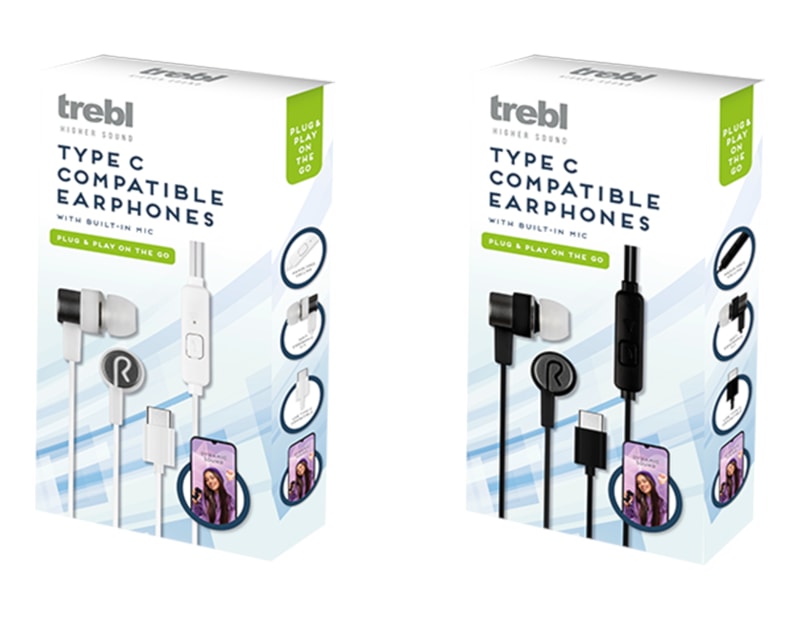 Wholesale Earphones with microphone Type C port