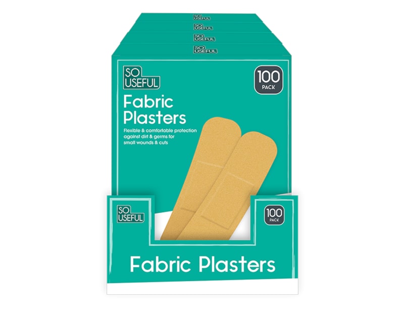 Wholesale Fabric Plasters 100pk CDU