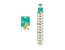 Wholesale Fabric Plasters 100pk With Clip Strip