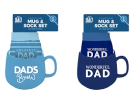 Wholesale Father's Day Mug & Sock Set