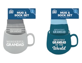 Wholesale Grandad's Mug & Sock Set