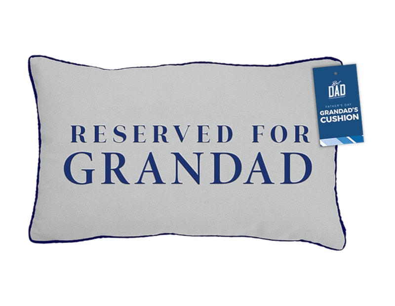 Wholesale Reserved for Grandad Cushion