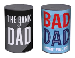 Wholesale Father's Day Money Tin