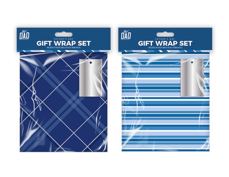 Wholesale Father's Day Gift Wrap Pack