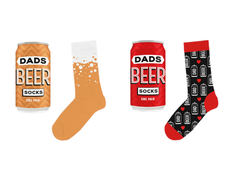 Wholesale Father's Day Craft Beer Socks