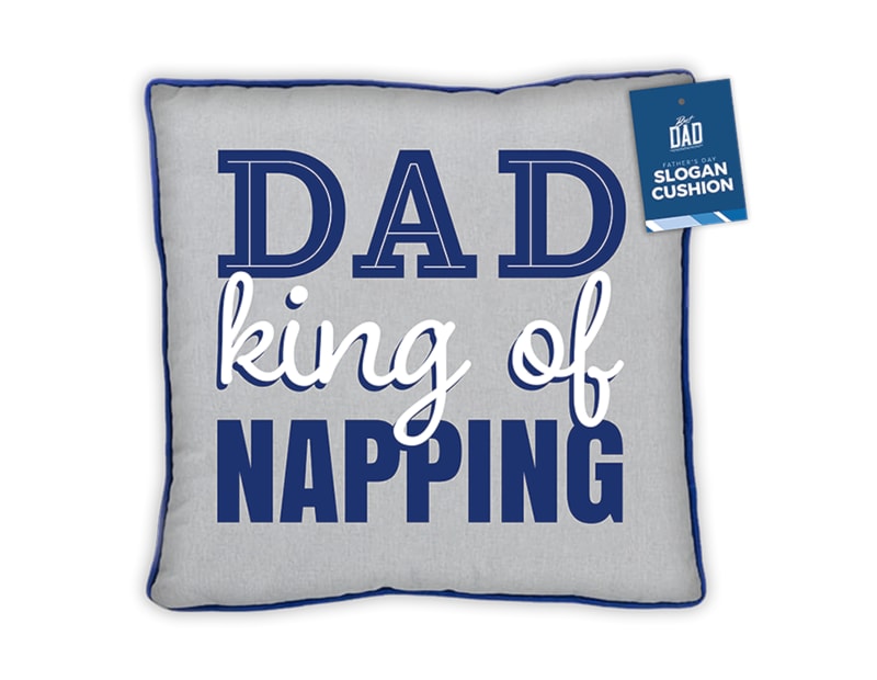 Wholesale Father's Day Slogan Cushion