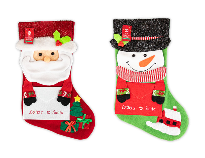 Wholesale Felt Character Stocking