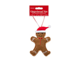 Wholesale Felt Gingerbread Man Decoration | Bulk Buy Christmas Decorations