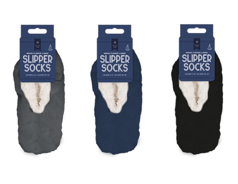 Wholesale Fleece Lined Slipper Socks