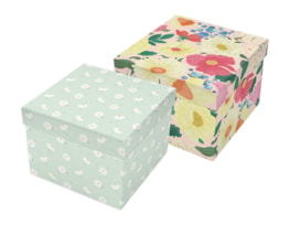 Wholesale Floral Pink Gift Box 16CM X 11CM