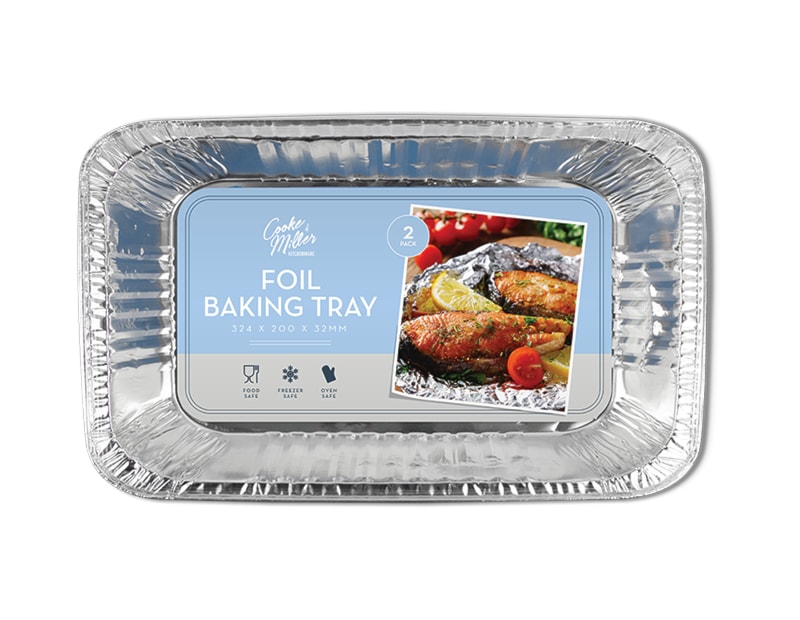 Foil Baking Trays 2 pack