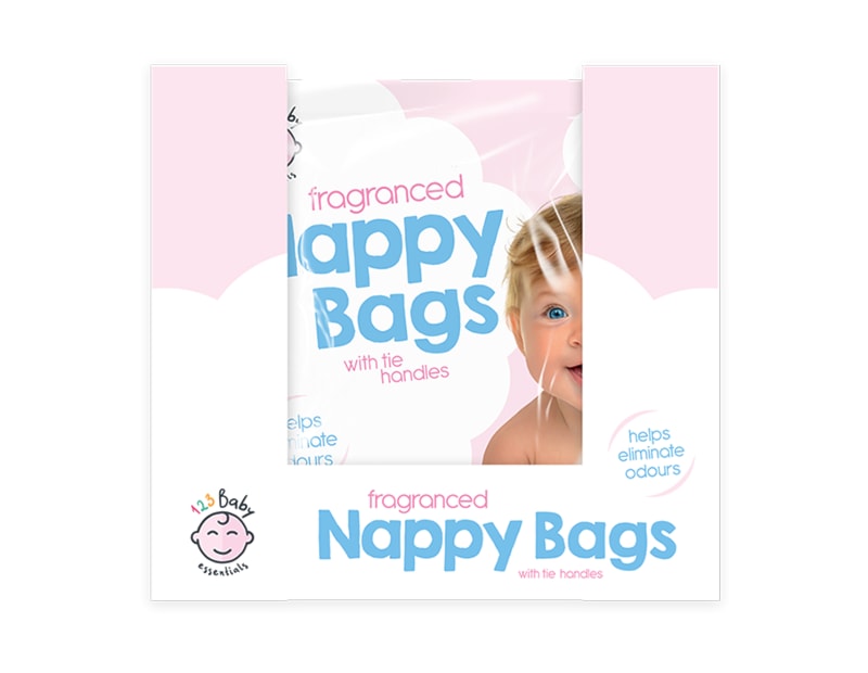 Wholesale Fragranced Nappy Bags 150pk