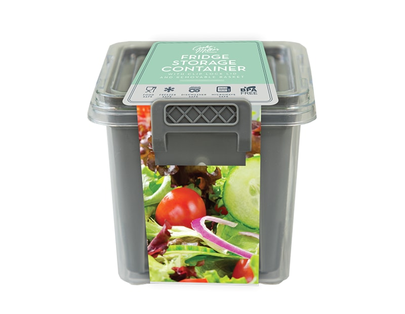 Wholesale Fridge Storage Container with Clip lock Lid